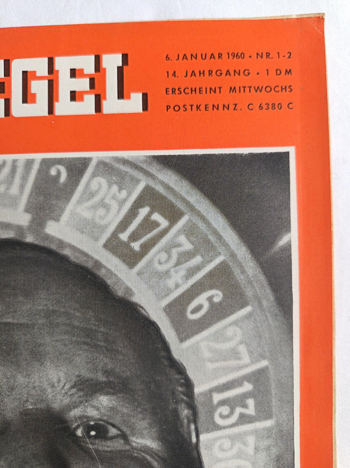 Der Spiegel Spiel-Bankier Lenz 06.01.1960 Nr. 1-2  6th 06. January 1960